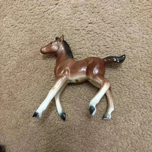 Vintage Horse porcelain figurine foal, made by Kreiss & Company made in Japan